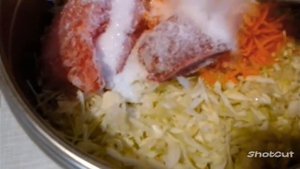 Тушёная капуста в скороварке