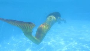 Carla Underwater Mermaid Training