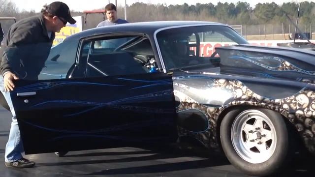 70s Split Bumper Nitrous Camaro