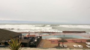 Бушующий Атлантический океан