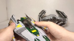LEGO-сравнение: LEGO Star Wars 75150 & 75348 A-Wing vs СИД Дарта Вейдера & Клык vs СИД-Перехватчик