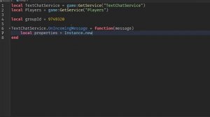 Roblox Studio, How to make group chat tags with the Text Chat Service!
