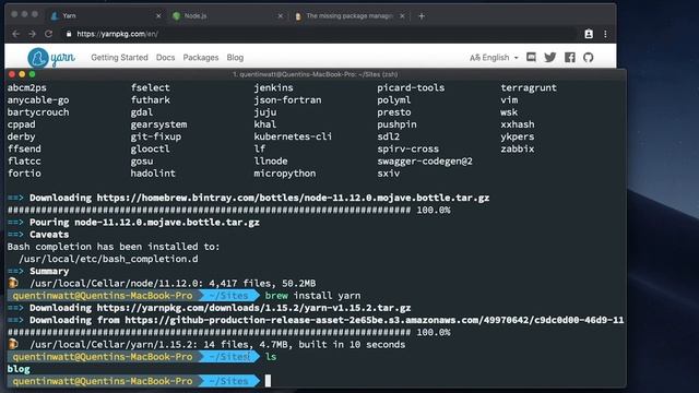 Installing node and yarn - How to setup a local dev environment tutorial 6 смотреть онлайн