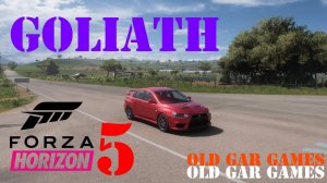 ГОЛИАФ ознакомительная гонка на Mitsubishi EVO X в Forza Horizon 5. Смотрим на Мексику