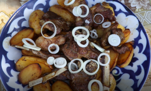 Мужская кулинария - готовим в садже
