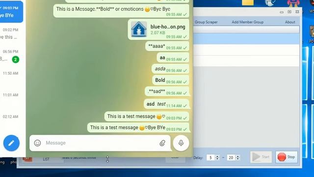 TexSender | Telegram Bulk Message Sender смотреть онлайн