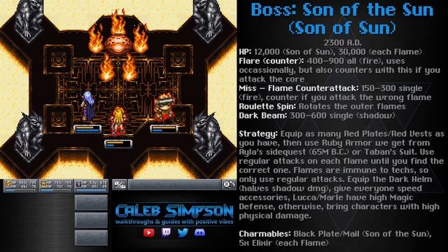 Chrono Trigger Walkthrough 25: The Sun Stone (Ayla & Lucca's Sidequests, Sun Shrine) смотреть онлайн