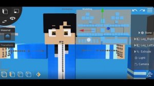 ([INDOTOR]_RIGv3) MINECRAFT RIG FOR PRISMA 3D (LIKE A BLENDER)