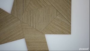 Вдохновляющая узорчатая фанера из шпона дуба