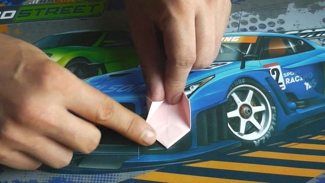 оригами тюльпан, как сделать оригами цветок тюльпан из бумаги // Origami Tulip