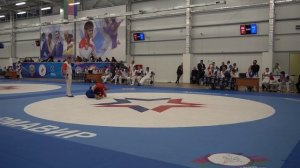 Болевой на руку, в исполнении Анастасии Гребешковой. 54 кг. Первенство России по самбо 2023г.