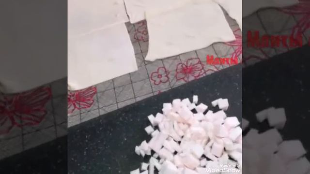 Домашние манты с говядины.