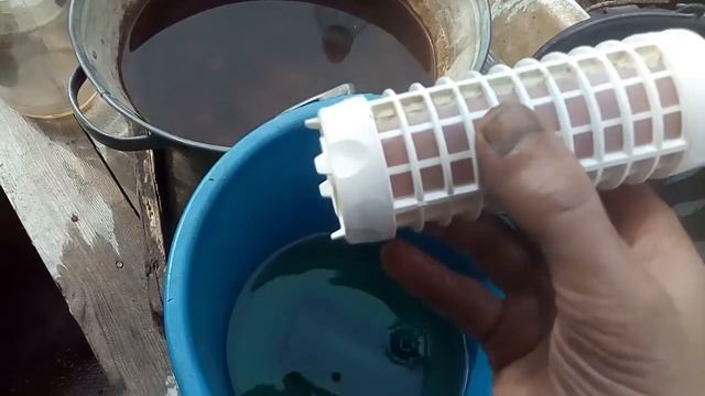 Мою фильтр запитки газового котла Иммергаз.