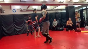 Спарринг по правилам ММА. Когда боксёр «Я» решил попробовать себя в ММА