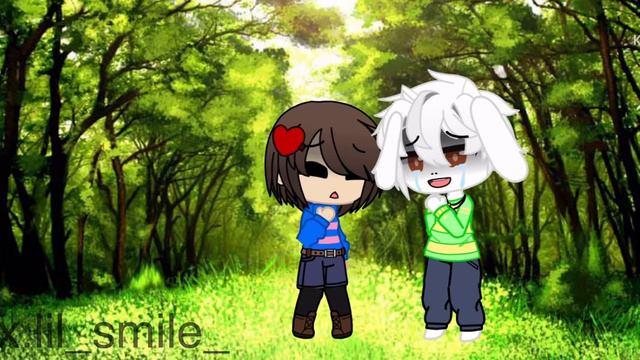 His theme | undertale | ft. Frisk and Asriel смотреть онлайн