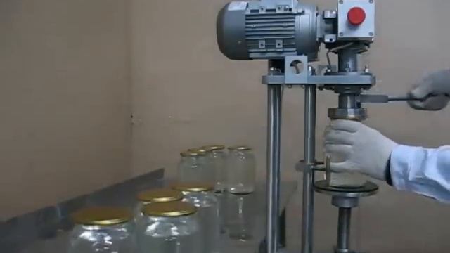 Машина укупорочная (закатка стеклянных банок) ИПКС-127С смотреть онлайн