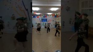 Смотр песни и строя в детском саду