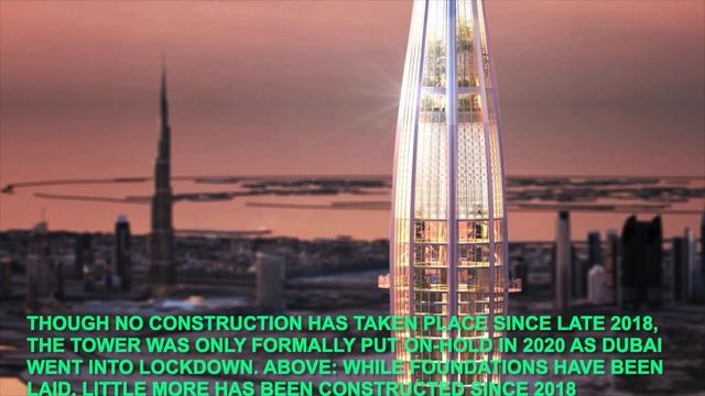 DUBAI Dubai Creek Tower - Lagoon Tower 1300+ 210 fl ON HOLD March 2021 смотреть онлайн