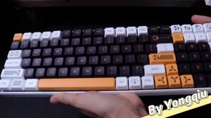 XDA Profile 121 Keys PBT DYE-SUB White Virtual War Keycaps