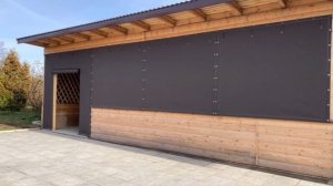 Мягкие окна. Гибкое стекло. Окна из ткани скрин.