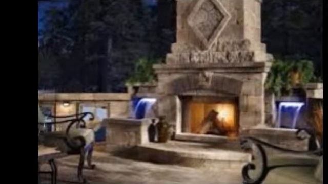 Красивые камины на садовом участке смотреть онлайн