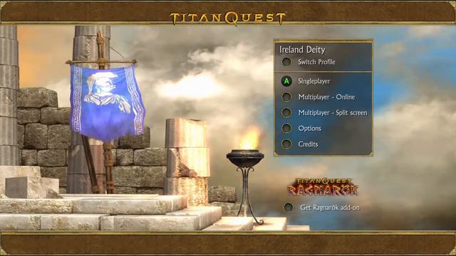 TITAN QUEST Title Screen Xbox One X 26.10.20 смотреть онлайн