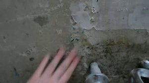 Ремонт ванной комнаты  Шпаклевка стен и потолка 10.01.18