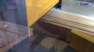 Автоматический торцовочный станок с толкателем EcoWood PushCut | Торцевание в заданный размер