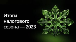 Итоги налогового сезона 2023