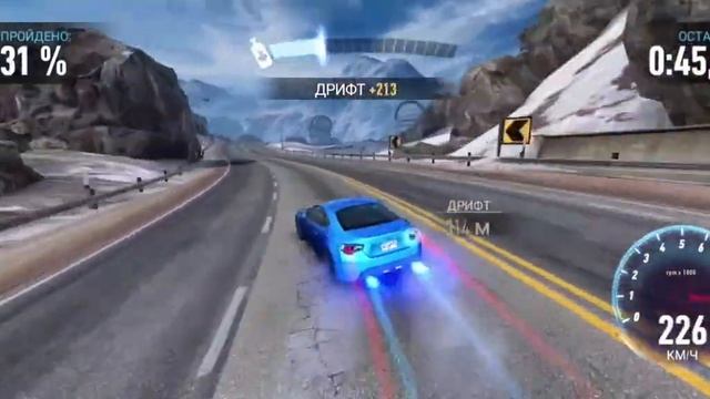 Обучение дрифту NFS No Limits смотреть онлайн