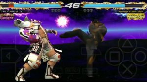 Tekken PPSSPP Purple X Azure Mod Stage(Tekken PPSSPP MOD)