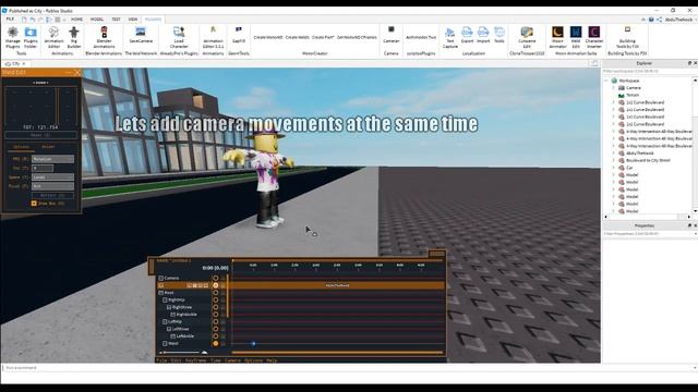 Roblox Animation Tutorial Part 3 - Camera Movements - Make Roblox Movie! смотреть онлайн