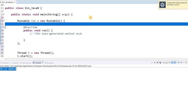 JAVA 8 Functional Interface Part 9 смотреть онлайн
