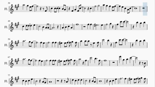 Flute Sheet Music: How to play Carols by Ayumi Hayasaki смотреть онлайн