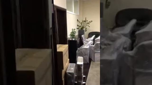 Упаковка офисной мебели перед переездом