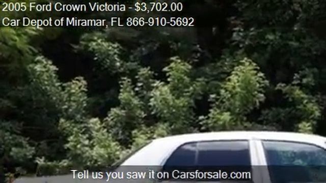 2005 Ford Crown Victoria Police Interceptor for sale in Mira смотреть онлайн