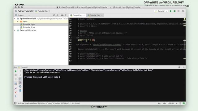 Python Tutorial - The Basics (Several Fundamentals) смотреть онлайн