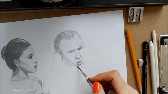 РИСУЮ фильм УКРОЩЕНИЕ СТРОПТИВОГО | Адриано Челентано и Орнелла Мути | Film Taming of the Scoundrel