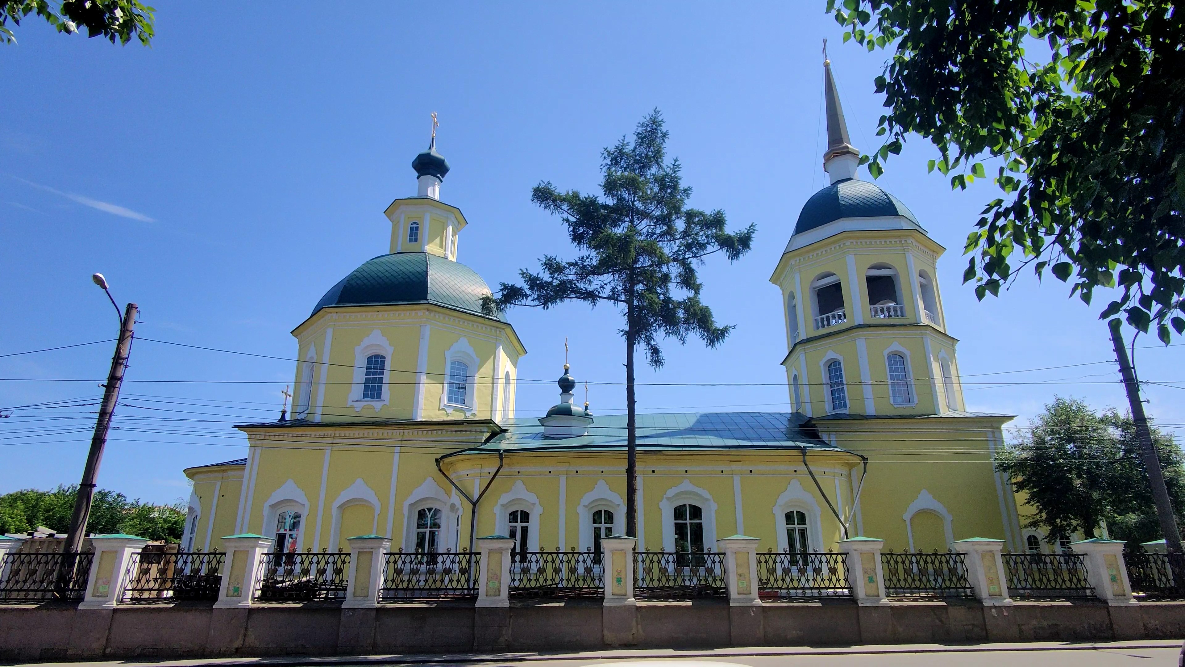 Церковь Преображения Господня в Иркутске.