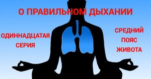 О Правильном Дыхании (из Цикла Волна) - Упражнение для Среднего Пояса Живота
