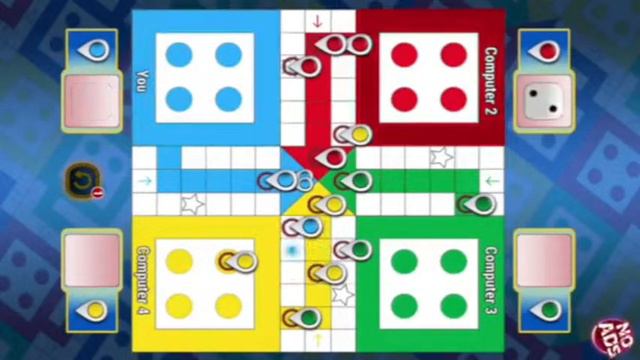 Ludo game in 4 players | Ludo king new update gams poki , 234 play game , live lodo  gameplay #302