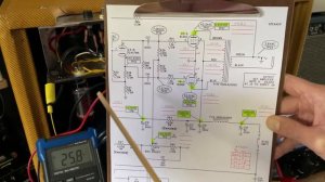 Fender 57 Twin : Measuring 6L6-GC Plate Dissipation with 1 5U4 : Tweed Twin, 5E8-A : Tube Bias : 4