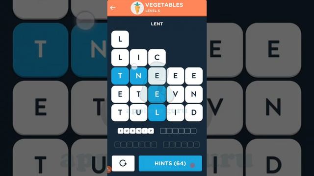 Wordbrain 2 Word Champion Vegetables Level 5 Walkthrough