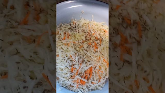 Квашеная капуста с чесноком!(4 способ) смотреть онлайн