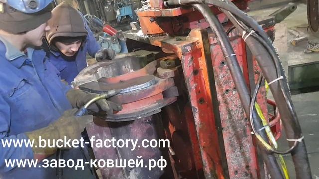 Ремонт захвата вибропогружателя