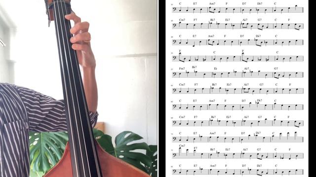 Ray Brown - Jubilation(Walking Bass Transcription)ウォーキングベース смотреть онлайн