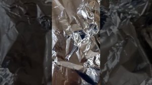 Путассу за печенная в фольге.