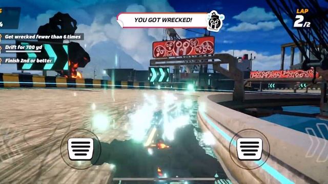 Detonation Racing: Episode 1 - A Star is Born - Event 3 - Gauntlet (3 Stars) IOS Walkthrough смотреть онлайн