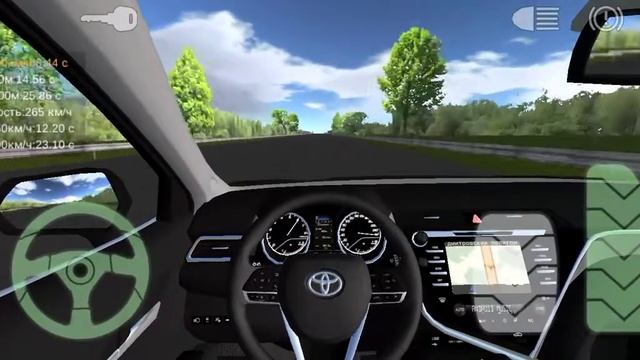 максимальная скорость на камри. смотреть онлайн