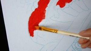 Рисую акрилом в первый раз!